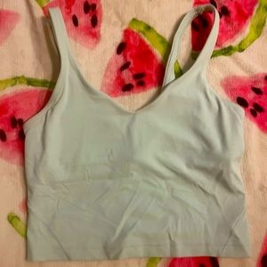 lululemon athletica Light Blue Tank Top